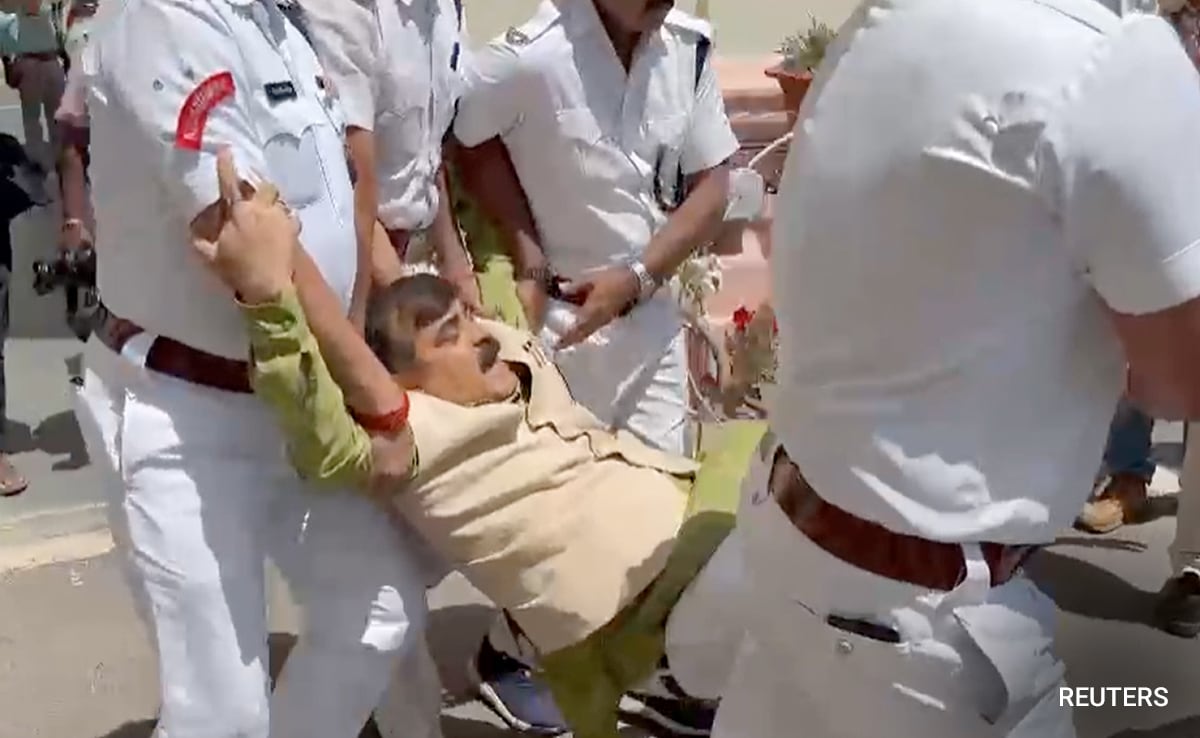 BJP MLA Thrown Out Of Bihar Assembly Amid Discussion On Ram Navami Violence