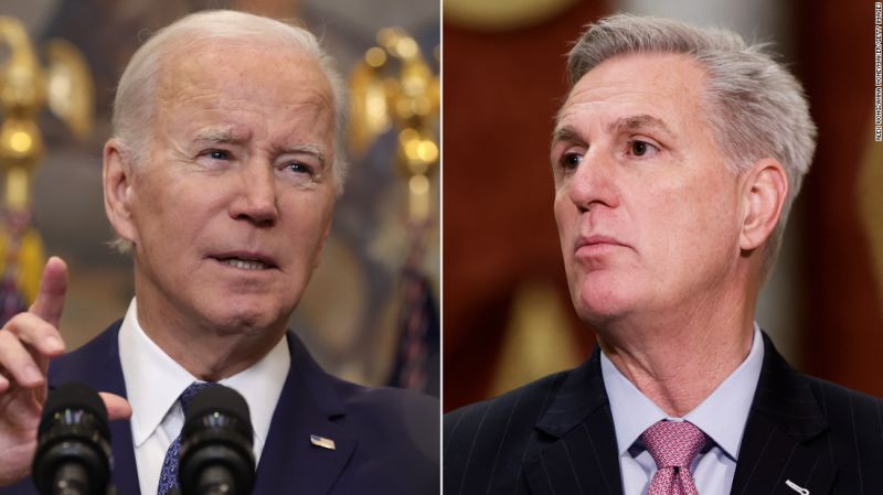McCarthy sends letter to Biden urging more robust negotiations on the debt ceiling | CNN Politics