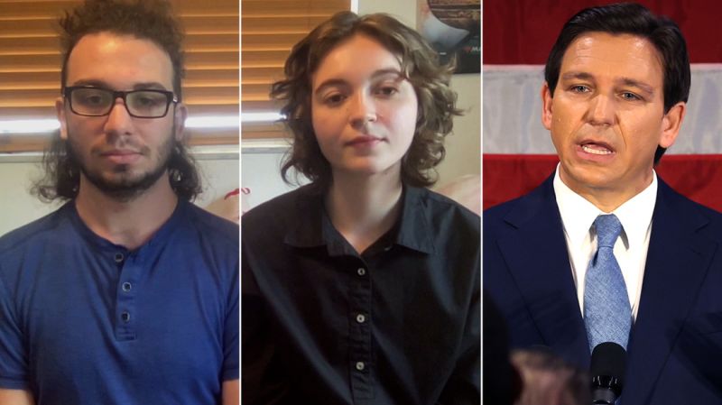 Hear Florida student protesters message to DeSantis following statewide walkouts | CNN Politics