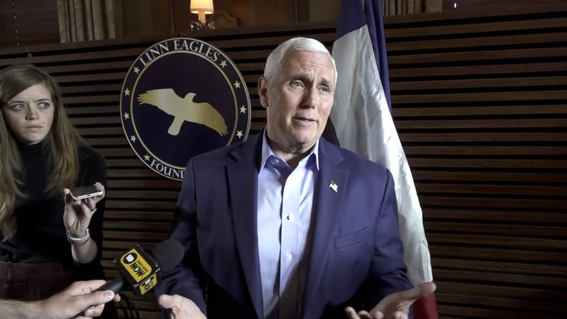 Video: Hear Pence address call for testimony: I obviously have nothing to hide | CNN Politics