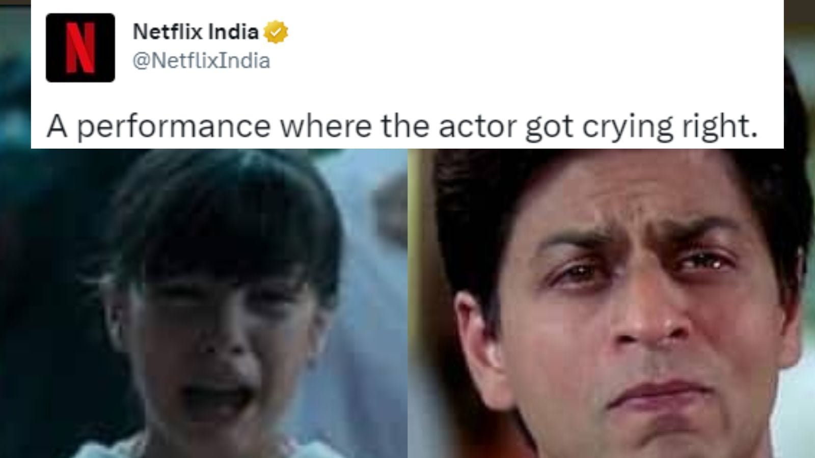 An Actor Who Made the Audience Weep? Netflix’s Question Has Desis Flooding Twitter Like Anything