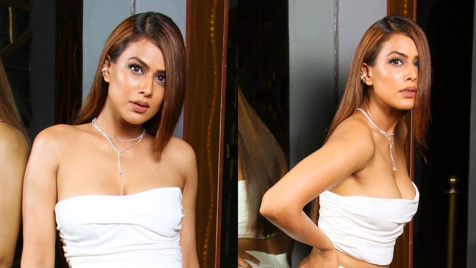 Hotness Alert! Nia Sharmas Gorgeous Pics In An All-White Outfit Are Unmissable