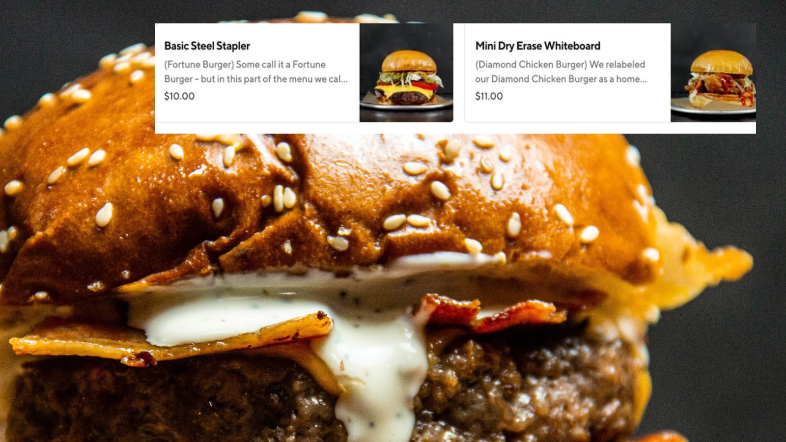 Want to Eat ‘USB Wired Mouse’ and ‘Steep Stapler’? Toronto Restaurant’s ‘Office’ Menu is Viral