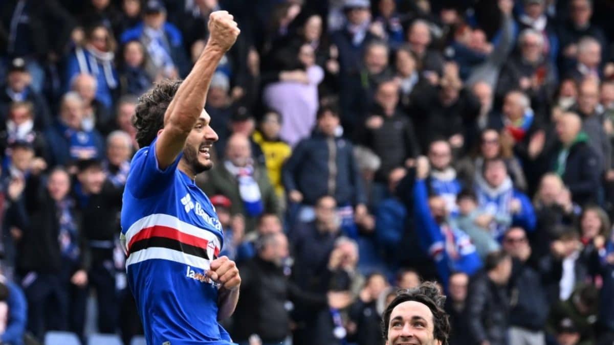 Serie A: Manolo Gabbiadini Double Helps Sampdoria Trounce Verona 3-1