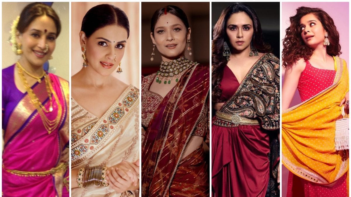 Gudi Padwa 2023: From Madhuri Dixit to Ankita Lokhande and Genelia D’Souza, Take Inspiration From These Celebs For Your Ethnic Wear
