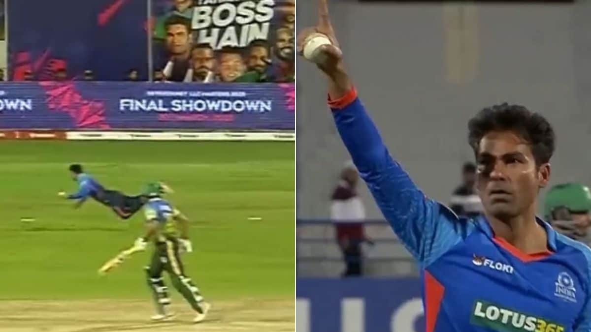LLC 2023: Mohammad Kaif Turns Back The Clock, Pulls Off a One-handed Diving Catch to Dismiss Upul Tharanga ? WATCH