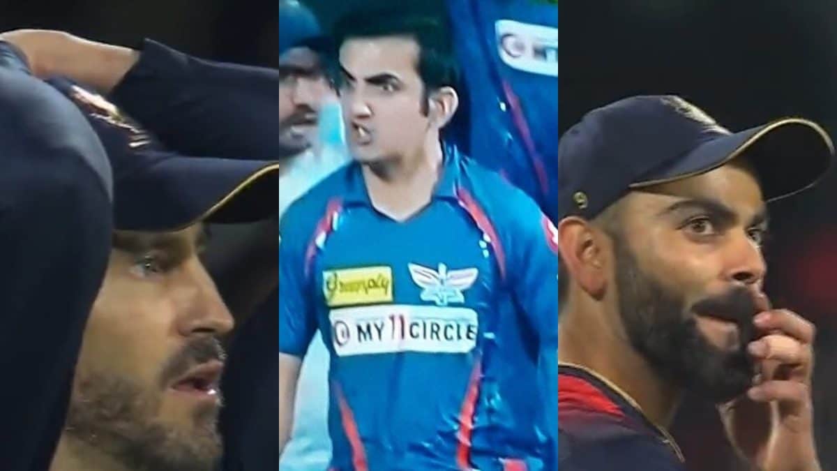 WATCH: Virat Kohli?s Despair, Fired-up Gautam Gambhir After RCB and LSG Play Out Dramatic Thriller