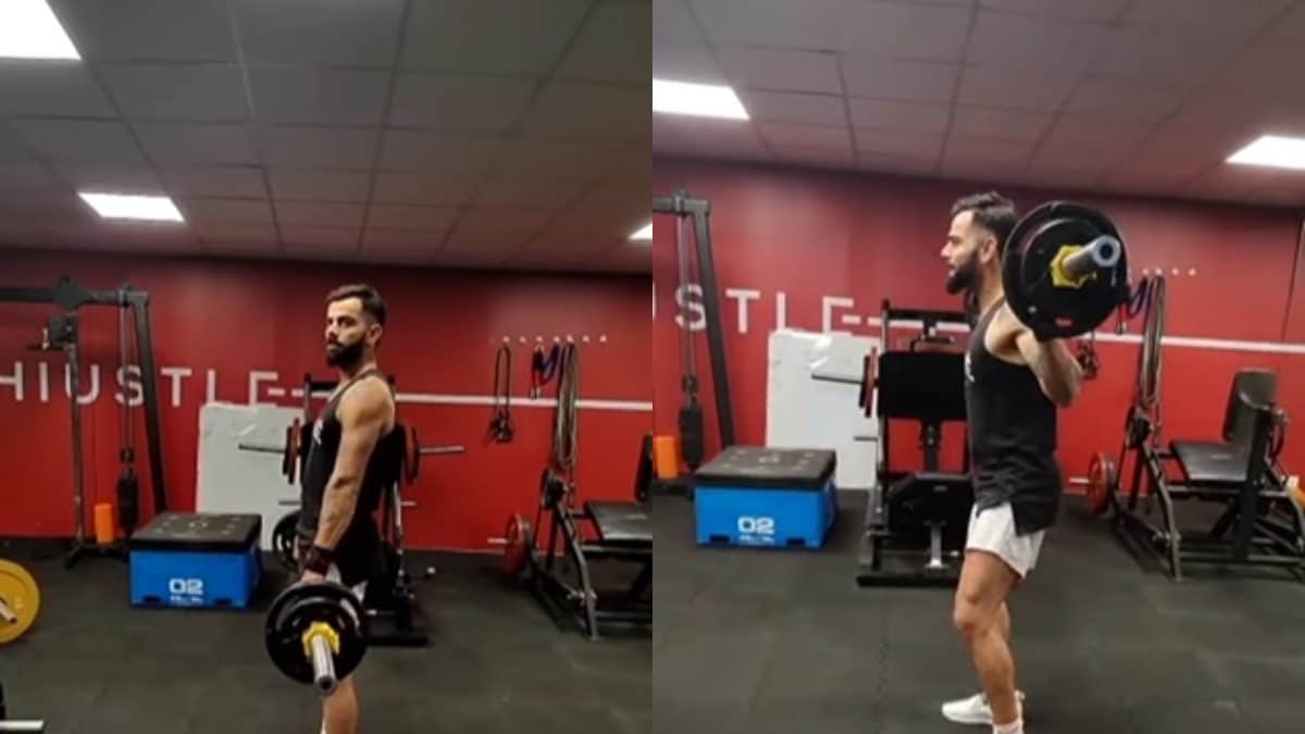 WATCH: Virat Kohli Sweats it Out in Gym on Eminem?s Beats, Wife Anushka Sharma Reacts