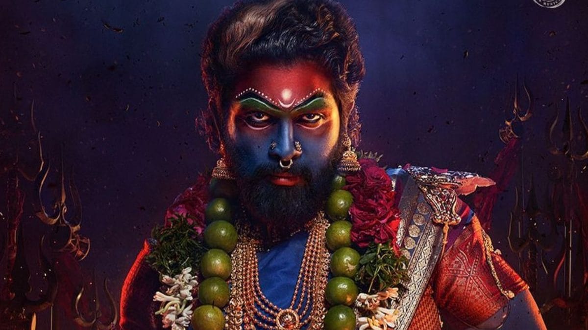 Pushpa 2 FIRST Poster: Allu Arjun Leaves Fans Confused As He Dons Makeup, Nose Ring With Gun