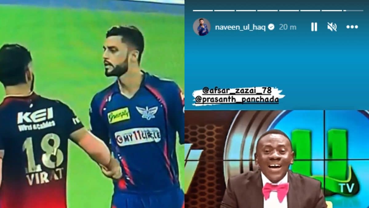 Naveen-ul-Haq Brutally Mocks Virat Kohli, RCB After Their Elimination From Race For IPL 2023 Playoffs