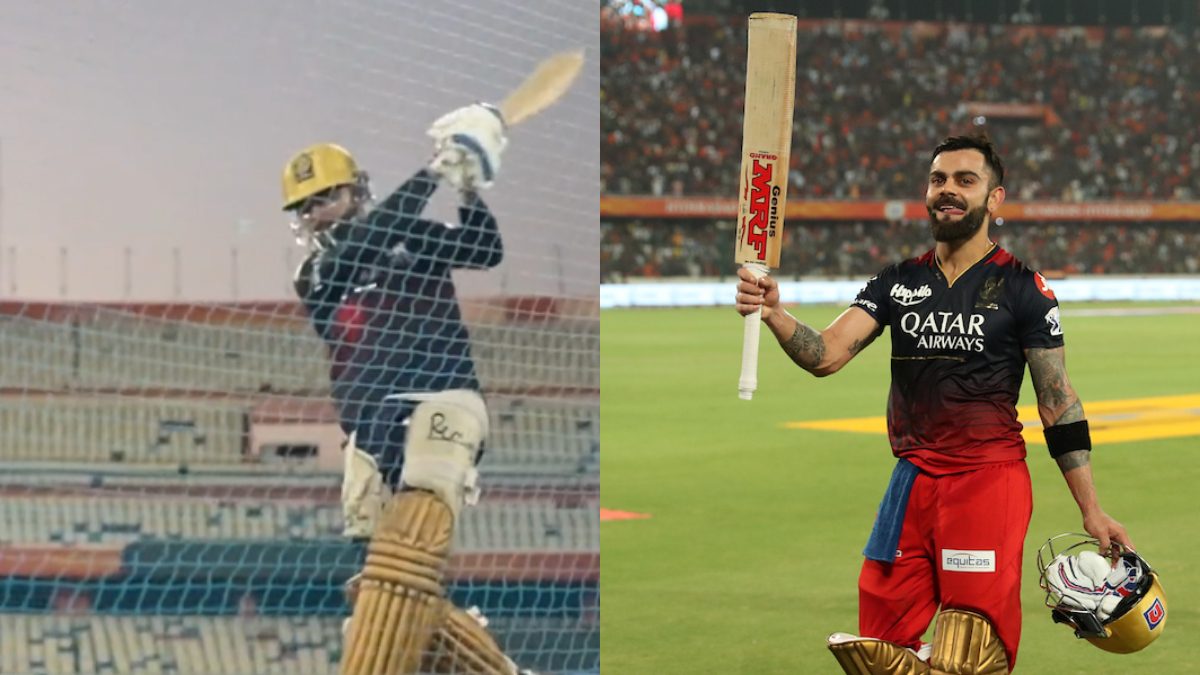 Virat Kohli Batted in Nets For 2 Hours Before Smashing Century Against SRH, RCB Share Glimpses | WATCH