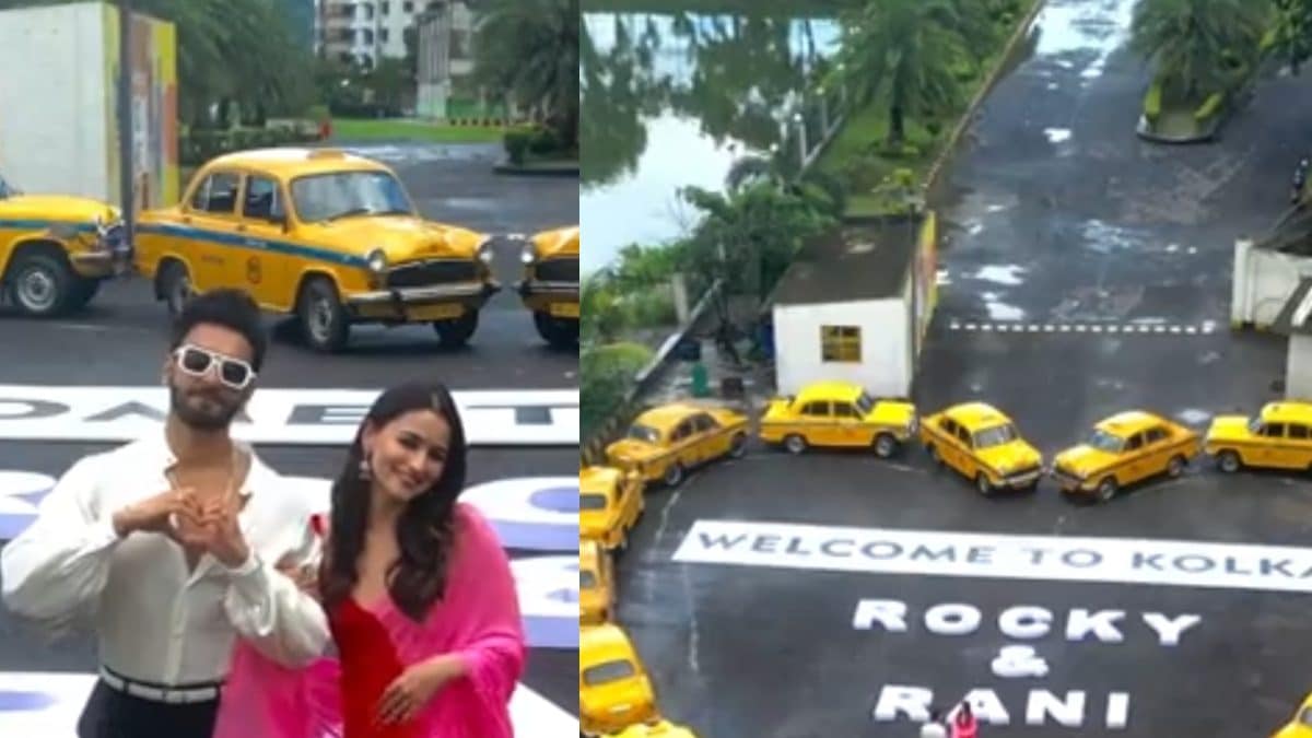 Alia Bhatt And Ranveer Singh Are All Hearts With Iconic Yellow Cabs In Kolkata; Check It Out  News18