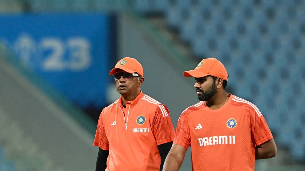 Rohit Sharma Has Been a Leader On and Off The Field, Says Rahul Dravid Ahead of Netherlands Clash  News18