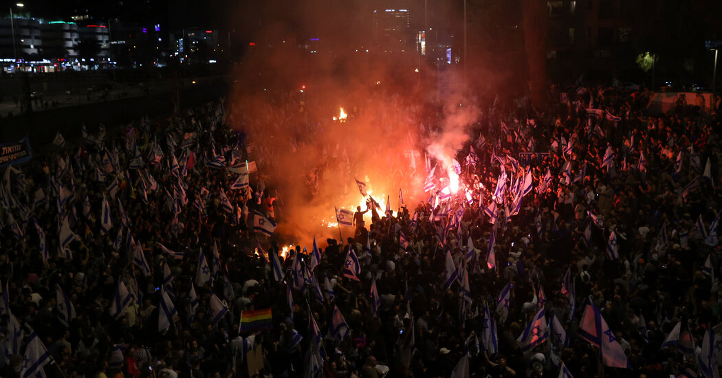 Video: Protests Erupt in Israel After Netanyahu Fires Defense Minister