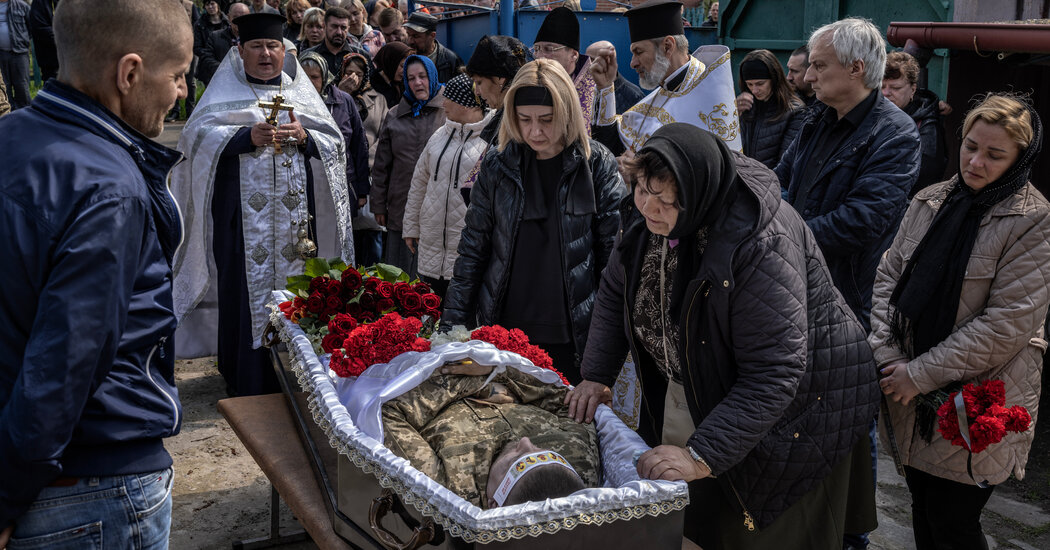 Russia Pounds Cities Across the Country, Ukraine Says.