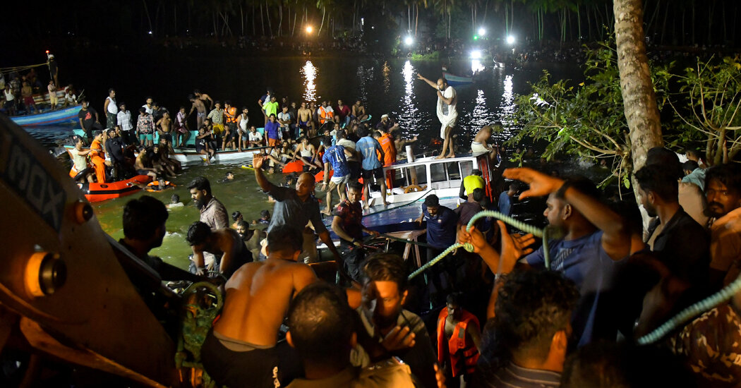 Video: Many Dead After Tourist Boat Capsizes in India