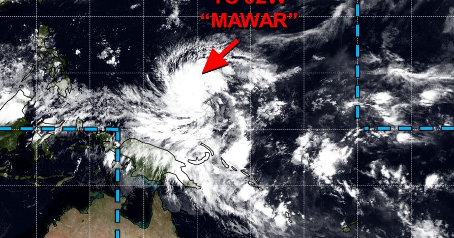 Tropical Storm Mawar Expected to Strengthen as It Moves Toward Guam Tropical Storm Mawar Expected to Strengthen as It Moves Toward Guam