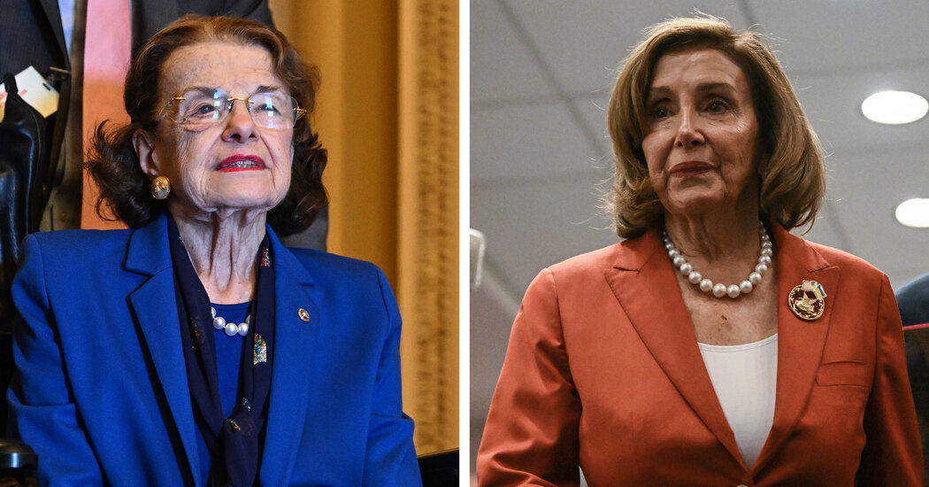 Pelosi Pushes Back on Calls for Feinstein to Resign