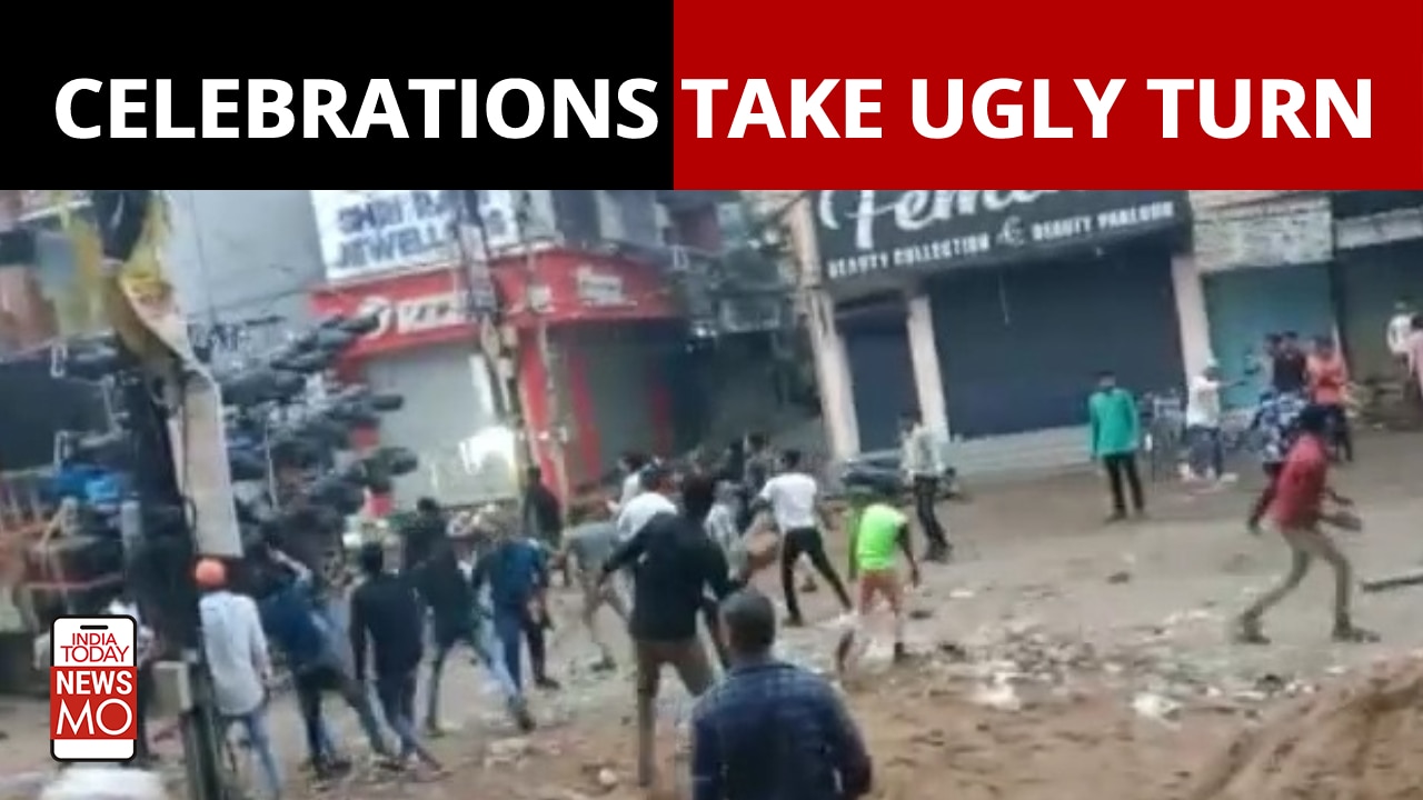 Bilaspur: Durga Idol Gets Damaged after Clashes Broke Out During the Immersion Celebrations