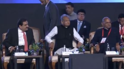 Ashok Gehlot invites Gautam Adani to invest in Rajasthan