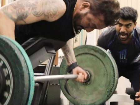 Sanjay Dutt was seen sweating in the gym: did intense workout at the age of 63, fans said after watching the video  keep it up Munna Bhai