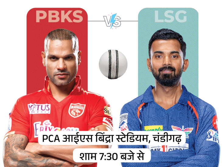 PBKS v/s LSG in IPL today: both teams will face-to-face for the second time in the season and third time overall;  Learn Possible Playing-11