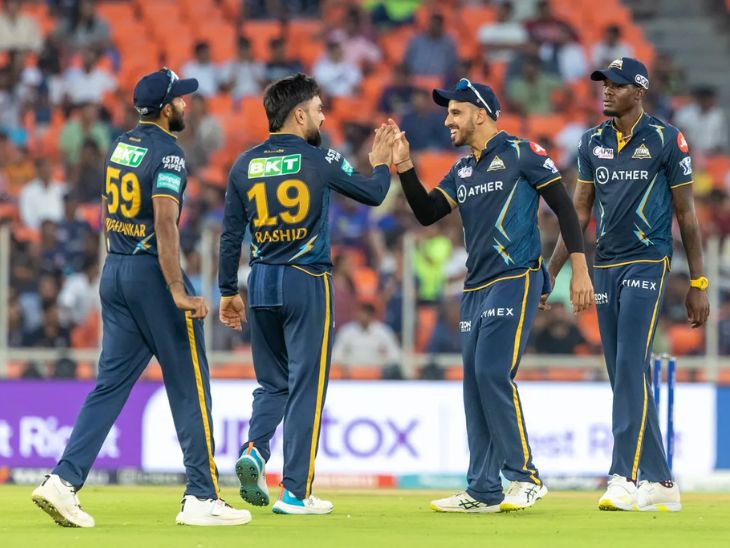 Gujarat one win away from playoffs: beat Lucknow by 56 runs;  Gill?s 94 * runs, Mohit Sharma took 4 wickets