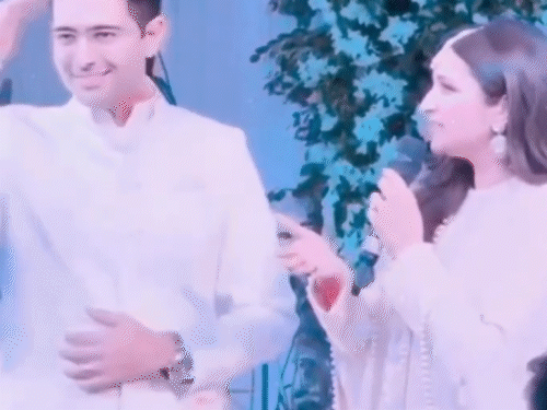 Inside video of Raghav-Parineetis engagement ceremony: Actress seeks familys approval, AAP MPs start blushing