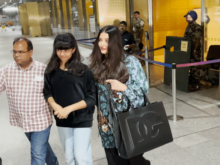 Aishwarya Rai returned from Cannes Film Festival: Aaradhya said hello to paparazzi, fans said – Sanskar is older than age