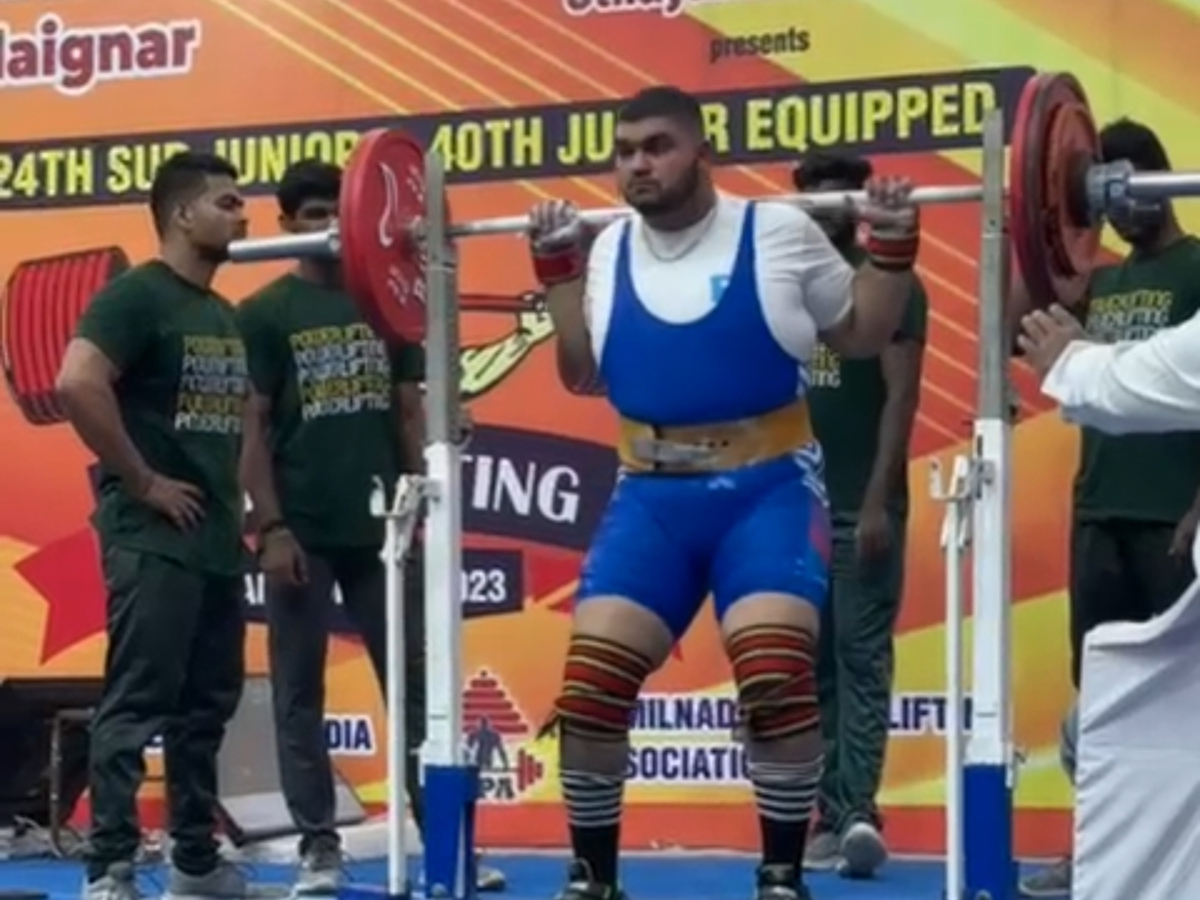 Deepesh Mor of Faridabad selected in Asian Games: Won 4 medals including Gold in National Weight Lifting;  people warmly welcomed